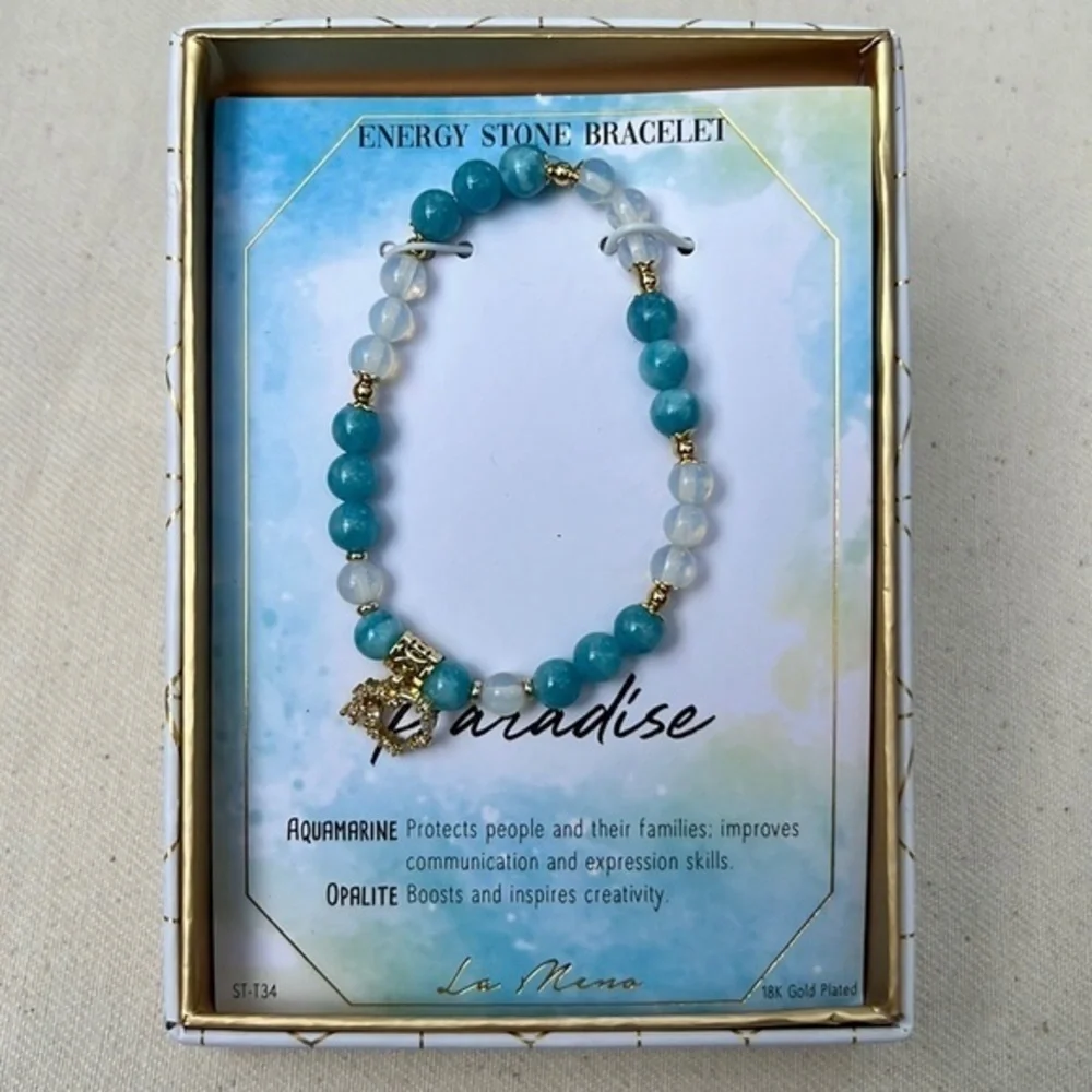 La Meno Paradise Energy Stone Bracelet